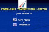 POWERLINKS TRANSMISSION LIMITED a joint venture of TATA POWER &POWERGRID.