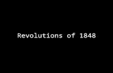 Revolutions of 1848. Overview of 1848 Attempted revolutions sprang from liberal and nationalist ideals, and largely failed due to conflicting nationalist.