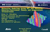 Molecular Modeling Using HPC and Gaussian: Density-Functional Theory and Noncovalent Interactions Gino A. DiLabio National Institute for Nanotechnology.