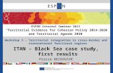 Workshop 3 – Territorial integration in cross-border and transnational functional regions ITAN – Black Sea case study, first results Pierre BECKOUCHE ESPON.