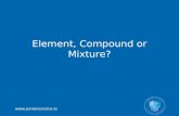 Www.juniorscience.ie Element, Compound or Mixture?