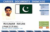 MUSAWAR HASAN (PAKISTAN) CAREER DOCUMENTS SHOWCASE BY Musawar.hasan.aiu@gmail.com LAST VIEWED NEXT SLIDE LAST SLIDE FIRST SLIDE PREVIOUS SLIDE END SHOW.