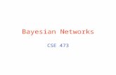 Bayesian Networks CSE 473. © Daniel S. Weld 2 Last Time Basic notions Atomic events Probabilities Joint distribution Inference by enumeration Independence.