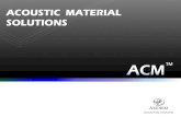 Marine, Railway and ground Transportation ACOUSTIC MATERIALS for.