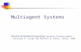 Multiagent Systems Service-Oriented Computing: Semantics, Processes, Agents – Munindar P. Singh and Michael N. Huhns, Wiley, 2005.