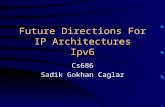 Future Directions For IP Architectures Ipv6 Cs686 Sadik Gokhan Caglar.