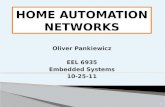 Oliver Pankiewicz EEL 6935 Embedded Systems 10-25-11 1.