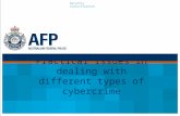 Security Classification Practical Issues in dealing with different types of cybercrime.