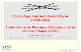 Pascal Sortais – LPSC/SSI - SFP Porquerolles 03 - 1 Institut of Nuclear Physics (INS) Institut des Sciences Nucléaires (ISN) Cosmology and Subatomic Physic.