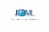 The SBML Java™ library. Concept of JSBML Compromise: –High compatibility to libSBML –Java-like library Main developers –Nicolas Rodriguez and Andreas.