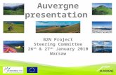 Auvergne presentation B2N Project Steering Committee 26 th & 27 th January 2010 Warsaw.
