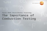The Importance of Combustion Testing Testo HVAC Distributor Training:
