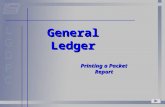 General Ledger Printing a Packet Report. GL Main Menu Once a Packet has been created, you should print a report for the packet. To do this, choose option.