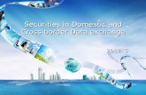 Securities in Domestic and Cross-border Data exchange Securities in Domestic and Cross-border Data exchange 2012. 5.