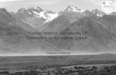 “Transcriptional Signatures Of Speciation In NZ Alpine Cress” Palmy, Jan 07 Claudia Voelckel.