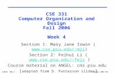 CSE331 W04.1Irwin&Li 2006 PSU CSE 331 Computer Organization and Design Fall 2006 Week 4 Section 1: Mary Jane Irwin (mji)mji.
