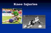 Knee Injuries. Patellafemoral Problems One of the most challenging knee injuries for both athlete and health care provider. One of the most challenging.