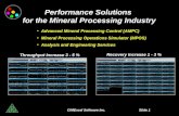 CIMExcel Software Inc. Slide 1 Performance Solutions for the Mineral Processing Industry Advanced Mineral Processing Control (AMPC) Mineral Processing