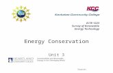 ELTR 1223 Survey of Renewable Energy Technology Energy Conservation Unit 3 Source: