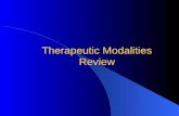 Therapeutic Modalities Review. Basic Principles of Electricity and Electrical Stimulating Currents.