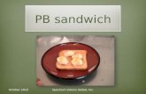 PB sandwich Spectrum Visions Global, Inc.October 2010.
