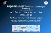HELSINKI UNIVERSITY OF TECHNOLOGY ADAPTIVE INFORMATICS RESEARCH CENTRE Morpho Challenge in Pascal Challenges Workshop Venice, 12 April 2006 Morfessor in.