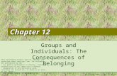 Chapter 12 This multimedia product and its contents are protected under copyright law. The following are prohibited by law: any public performance or display,