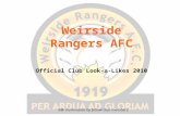 Weirside Rangers AFC Official Club Look-a-Likes 2010 NB/ Nominated by fellow club members.