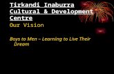 Tirkandi Inaburra Cultural & Development Centre Our Vision Boys to Men – Learning to Live Their Dream.