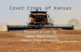 Cover Crops of Kansas Presentation by James Hartshorn Kansas State University.