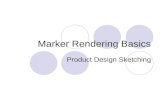 Marker Rendering Basics Product Design Sketching.