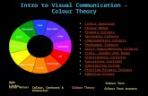 Intro to Visual Communication - Colour Theory Colour Spectrum Colour Wheel Primary Colours Secondary Colours Complementary Colours Analogous Colours Split.