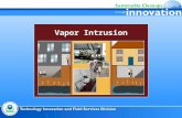 Vapor Intrusion. What is Vapor Intrusion? The migration of volatile chemical vapors from the subsurface to overlying buildings.