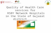 Quality of Health Care services for RSBY Network Hospitals in the State of Gujarat district______.