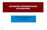 11-1 ADVANCED INTERNATIONAL ACCOUNTING Depreciation, Impairments, and Depletion.