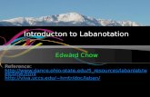 Introducton to Labanotation Edward Chow Reference:  state.edu/5_resources/labanlab/welcome.html  state.edu/5_resources/labanlab/welcome.html