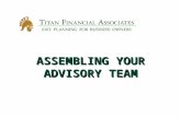 ASSEMBLING YOUR ADVISORY TEAM. YesNo Wealth Transition Checklist Our family has a mission statement that spells out the overall purpose of our wealth.