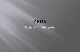 King of the gods.  Despite being married to Hera Zeus had many lovers and fathered many children.  Many of the children from these affairs became heroes.