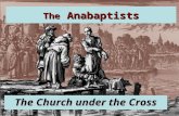 The Anabaptists The Church under the Cross. Emergence out of Zwingli’s Reformation 1519, Zwingli began attracting students: –Conrad Grebel –Felix Manz.
