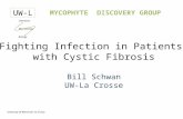UW-L Chemistry Microbiology Biology University of Wisconsin–La Crosse MYCOPHYTE DISCOVERY GROUP Fighting Infection in Patients with Cystic Fibrosis Bill.