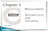 © 2011 Pearson Prentice Hall, Salkind. Measurement, Reliability and Validity.