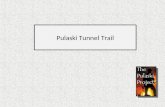 Pulaski Tunnel Trail.. The trailhead for the Pulaski Tunnel trail is located one mile south of Wallace.