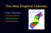 The New England Colonies New Hampshire Massachusetts Rhode Island Connecticut.