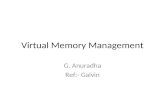 Virtual Memory Management G. Anuradha Ref:- Galvin.