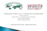 Marijuana trends in U.S. / Canada and resulting theft Privacy Concerns Agent Status – Law Enforcement Interaction Current Court Rulings Utility / Regulator.