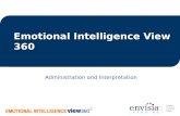 Emotional Intelligence View 360 Administration and Interpretation.