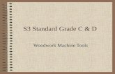 S3 Standard Grade C & D Woodwork Machine Tools. Next Slide >< Previous Slide Mr A. Atkinson Circular Saw Machine 1Machine 2 Bandsaw.