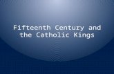 Fifteenth Century and the Catholic Kings. Pogroms of 1391 Anti-Jewish violence Ferrán Martínez Conversos.
