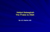 Nahjul Balaaghah The Praise to Allah By A.S. Hashim. MD.