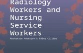 Radiology Workers and Nursing Service Workers Mackenzie Anderson & Haley Collins.